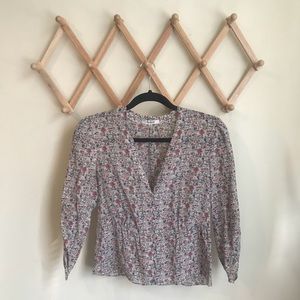 Madewell Floral Blouse